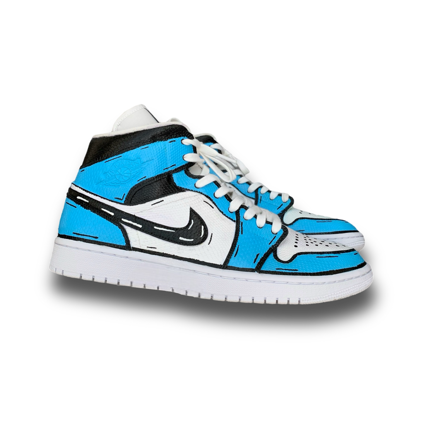 AJ1 - Blue Cartoon