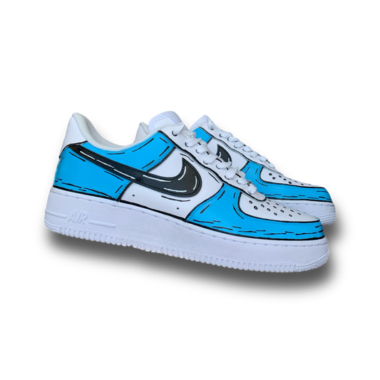 AF1 - Blue Cartoon